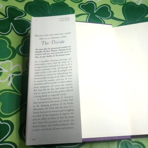 The Divide by Nicholas Evans 2005 Hard Cover with Dust Cover - Picture 3 of 12